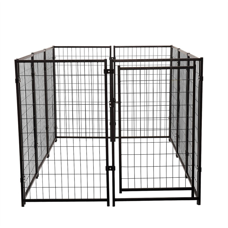 Tucker Murphy Pet™ Welded Wire Dog Kennel Dog Crates Cage Large Metal